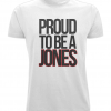 Proud to be a Jones t-shirt (white)