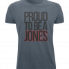 Proud to be a Jones t-shirt (blue)