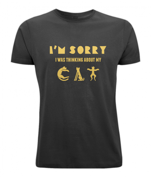I'm Sorry I Was Thinking About My Cat t-shirt