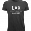 Men's Black LAX T-Shirt