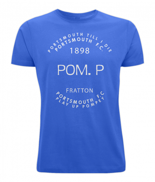 (Blue) POM.P. Portsmouth FC T-Shirt