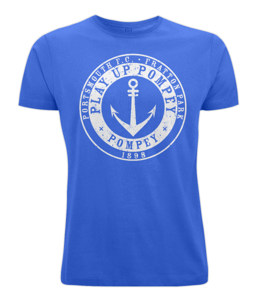 Play Up Pompey T-Shirt Blue