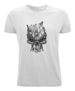 white city skull t-shirt