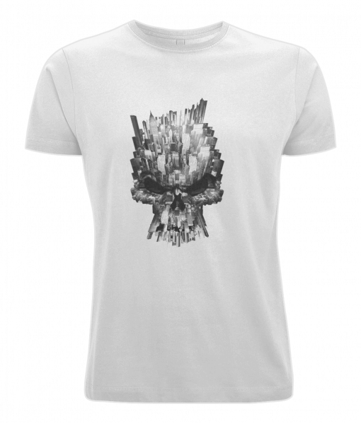 white city skull t-shirt