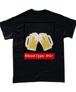 Blood Type: IPA+ T-shirt UK