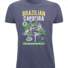 Capoeira - Blue T-Shirt with Capoeira graphic