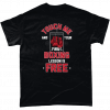 Touch me and your first boxing lesson is free t-shirt UK