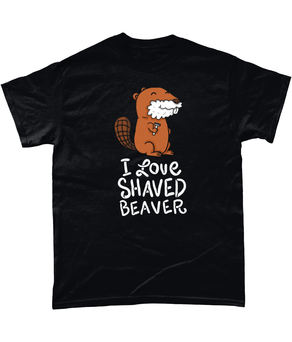 I Love Shaved Beaver - T-Shirt.UK.