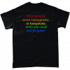 Black t-shirt Why be racist, sexist, homophobic, or transphobic when you could just be quiet?