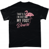 Flamingo T-shirt – That’s It I’m Putting My Foot Down