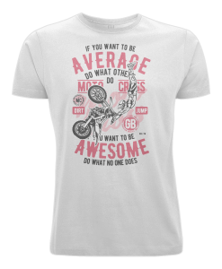 white GB Motocross t-shirt