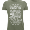 Forest green t-shirt - I am a holiday Rep