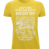 Yellow t-shirt - I am a holiday Rep