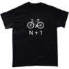 n+1 correct number of bikes tshirt