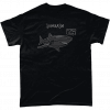 Sharkasm sarcastic shark I love salad t-shirt